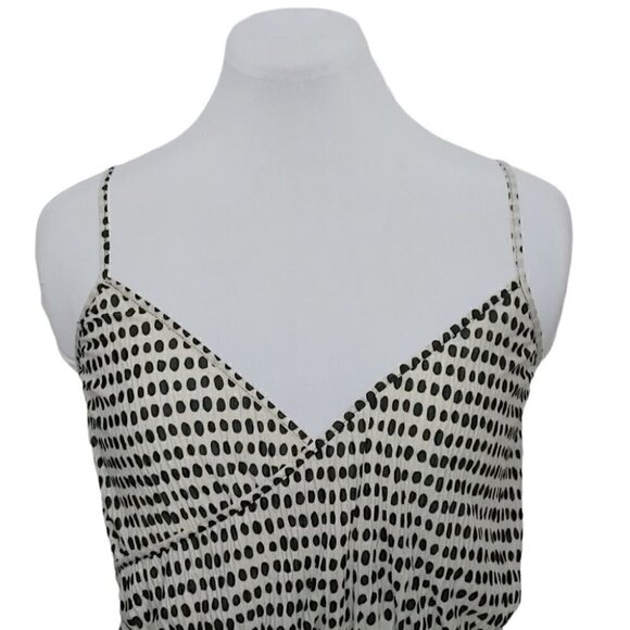 NWT ZARA Polka dot elastic waist asymmetrical hem camisole - Picture 3 of 13